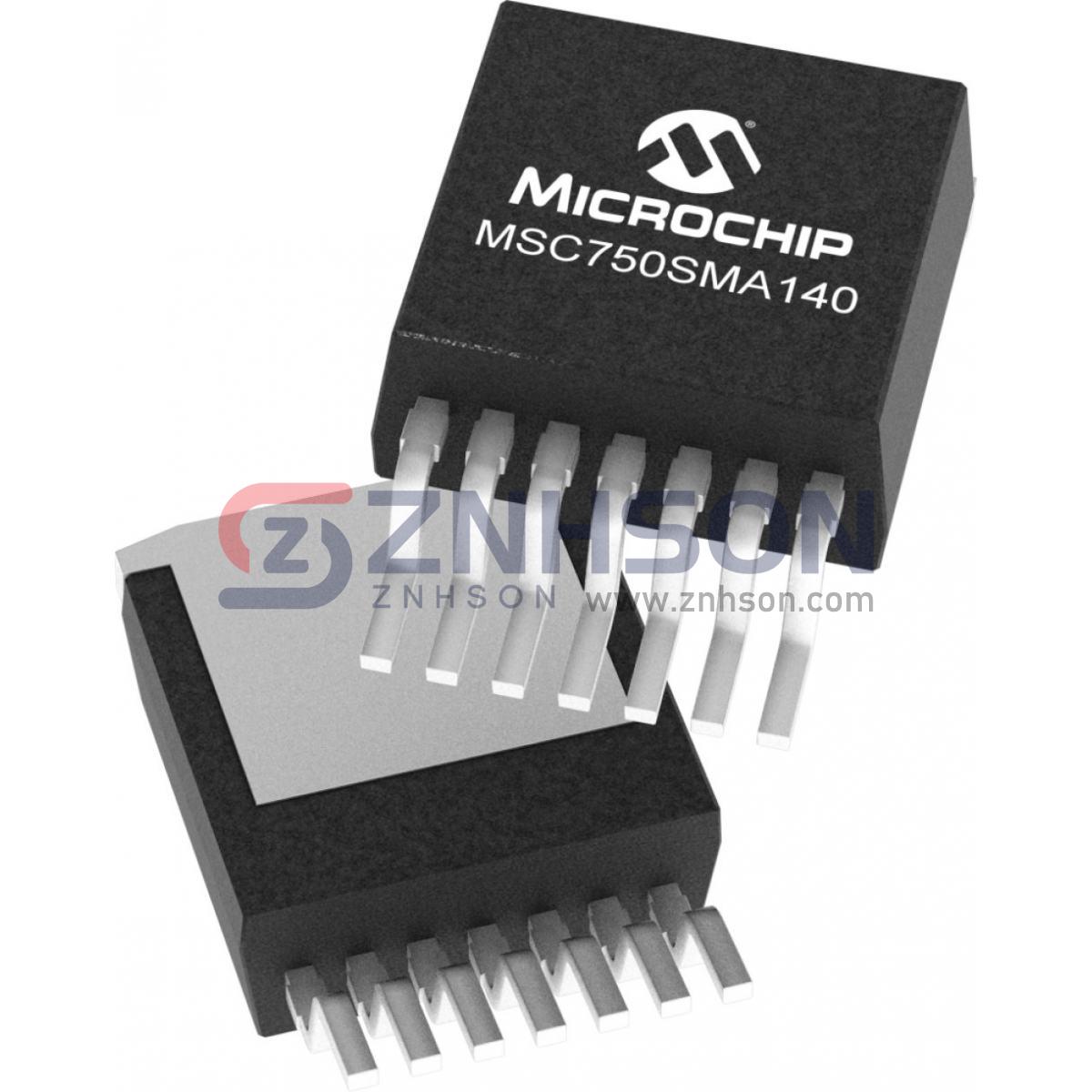 The MSC750SMA140 mSiC power MOSFET.